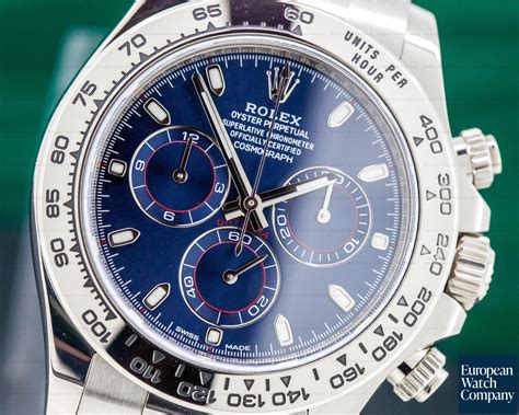 rolex blu ceramic daytona|rolex daytona blue dial price.